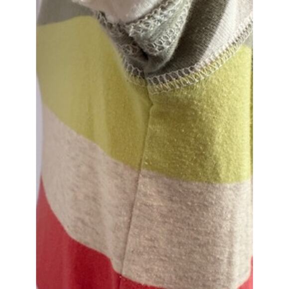 Natural Reflection Striped Short-Sleeve Shirt Size Women's Large - Picture 4 of 11